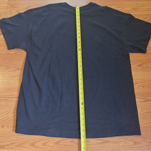 Evil Dead 2 Shirt Men's XL Black Skull Chainsaw Dead By Dawn Short Sleeve 2016 - Picture 9 of 10